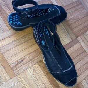 Cloud Elegant Black Women's Sandals 39